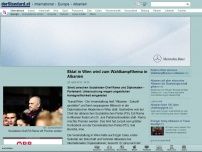 Bild zum Artikel: Sozialisten-Chef rastet aus - Eklat in Wien wird zum Wahlkampfthema in Albanien