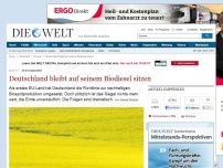 Bild zum Artikel: EU-Energiepolitik: Deutschland bleibt auf seinem Biodiesel sitzen