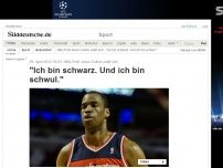 Bild zum Artikel: NBA-Profi Jason Collins outet sich: 'Ich bin schwarz. Und ich bin schwul.'