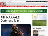 Bild zum Artikel: 0:2 bei Real Madrid - FIIIIINAAAALE! Dortmund feiert