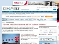 Bild zum Artikel: Geschwindigkeitsbremse: Telekom will Netz nun doch für alle Kunden drosseln