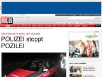 Bild zum Artikel: Das Auto der Woche! - Polizei stoppt POZILEI