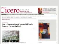 Bild zum Artikel: Die „Generation G“ unterhöhlt die Innere Pressefreiheit