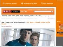 Bild zum Artikel: Star-Trek-Film 'Into Darkness': Ey Spock, gleich gibt's heiße Ohren