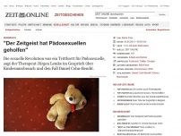 Bild zum Artikel: Missbrauch: 
			  'Der Zeitgeist hat Pädosexuellen geholfen'