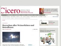 Bild zum Artikel: Heerschau aller Weinerlichen und Betroffenen