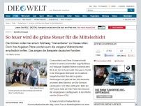 Bild zum Artikel: Modellrechnungen: So teuer wird die grüne Steuer für die Mittelschicht