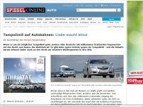 Bild zum Artikel: Tempolimit auf Autobahnen: Liebe macht blind