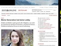 Bild zum Artikel: Piraten: 
			  Meine Generation hat keine Lobby