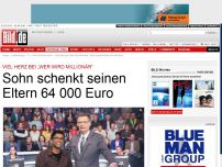 Bild zum Artikel: „Wer wird Millionär“ - Sohn schenkt seinen Eltern 64 000 Euro