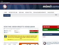 Bild zum Artikel: KEIN FAKE: Maria-Brigitte Henselmann