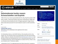 Bild zum Artikel: NSA: Geheimdienste kaufen massiv Schwachstellen und Exploits