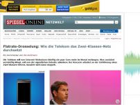 Bild zum Artikel: Flatrate-Drosselung: Wie die Telekom das Zwei-Klassen-Netz durchsetzt