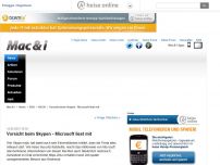 Bild zum Artikel: Vorsicht beim Skypen - Microsoft liest mit