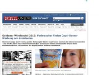 Bild zum Artikel: Goldener Windbeutel 2013: Verbraucher finden Capri-Sonne-Werbung am dreistesten