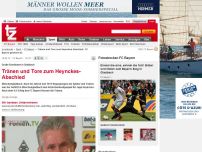 Bild zum Artikel: Tränen und Tore zum Heynckes-Abschied