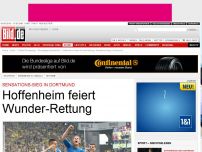 Bild zum Artikel: Sensations-Sieg beim BVB - Hoffenheim feiert Wunder-Rettung
