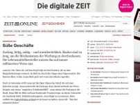 Bild zum Artikel: Kindermarketing: 
			  Süße Geschäfte