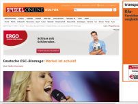 Bild zum Artikel: Deutsche ESC-Blamage: Merkel ist schuld!