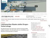 Bild zum Artikel: Drogenpolitik: 
			  Lateinamerikas Staaten stellen Drogen-Verbot infrage