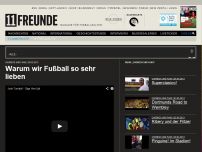 Bild zum Artikel: Warum wir Fußball so sehr lieben