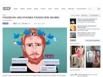 Bild zum Artikel: Facebook und iPhones ficken dein Gehirn