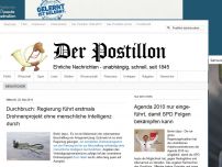 Bild zum Artikel: Durchbruch: Regierung führt erstmals Drohnenprojekt ohne menschliche Intelligenz durch