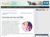 Bild zum Artikel: Tierrechte auf Tour mit P!NK