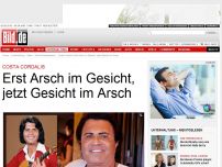 Bild zum Artikel: Costa Cordalis - Erst Arsch im Gesicht, jetzt Gesicht im Arsch