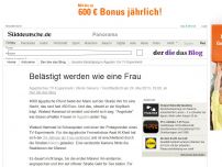 Bild zum Artikel: Ägyptisches TV-Experiment: Belästigt werden wie eine Frau