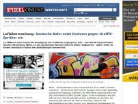 Bild zum Artikel: Luftüberwachung: Deutsche Bahn setzt Drohnen gegen Graffiti-Sprüher ein