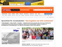 Bild zum Artikel: Sprachtest für Jurastudenten: 'Das Ergebnis war teils verheerend'