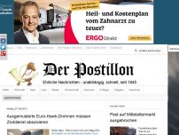 Bild zum Artikel: Ausgemusterte Euro-Hawk-Drohnen sollen Zivildienst absolvieren