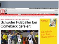 Bild zum Artikel: Nach Coming-Out - Schwuler Rogers bei Comeback gefeiert