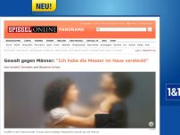 Bild zum Artikel: Gewalt gegen Männer: 'Ich habe die Messer im Haus versteckt'