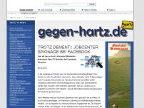 Bild zum Artikel: Trotz Dementi: Jobcenter Spionage bei Facebook