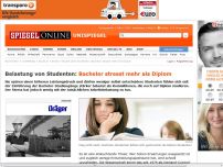 Bild zum Artikel: Belastung von Studenten: Bachelor stresst mehr als Diplom