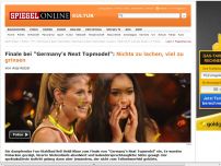Bild zum Artikel: Finale bei 'Germany's Next Topmodel': Nichts zu lachen, viel zu grinsen