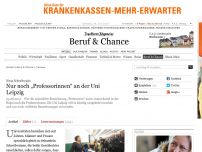Bild zum Artikel: Neue Schreibweise: Künftig nur noch „Professorinnen“ an der Uni Leipzig