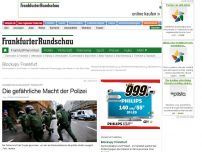Bild zum Artikel: Kommentar zu Blockupy Frankfurt  - Die gefährliche Macht der Polizei