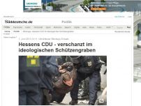 Bild zum Artikel: Umstrittener Blockupy-Einsatz: Hessens CDU - verschanzt im ideologischen Schützengraben