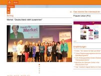 Bild zum Artikel: Merkel: 'Deutschland steht zusammen'