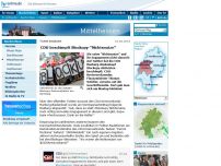 Bild zum Artikel: Tweet bedauert: CDU beschimpft Blockupy-'Nichtsnutze'