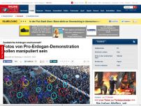 Bild zum Artikel: Zusätzliche Anhänger erschummelt? - Fotos von Pro-Erdogan-Demo sollen manipuliert sein