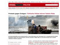 Bild zum Artikel: Proteste gegen Erdogan: Türkische Polizei stürmt Taksim-Platz
