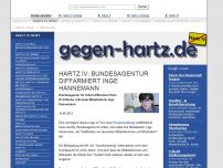 Bild zum Artikel: Hartz IV: Bundesagentur diffarmiert Inge Hannemann