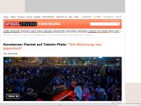 Bild zum Artikel: Konstanzer Pianist auf Taksim-Platz: 'Die Stimmung war gigantisch'