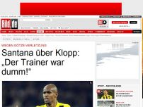 Bild zum Artikel: Götze-Verletzung - Santana über Klopp: „Der Trainer war dumm!“