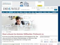 Bild zum Artikel: 'Cum-Ex'-Affäre: Staat schaute bei dreister Milliarden-Trickserei zu