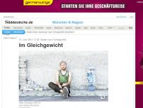 Bild zum Artikel: Skater nach Schlaganfall: Im Gleichgewicht